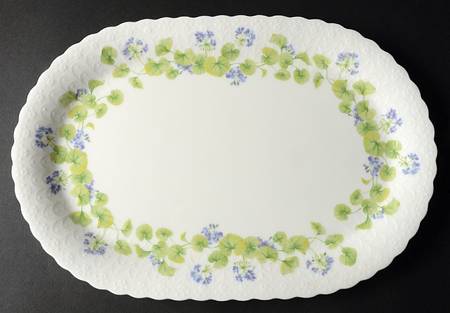 Blossom Circle 14" Oval Serving Platter