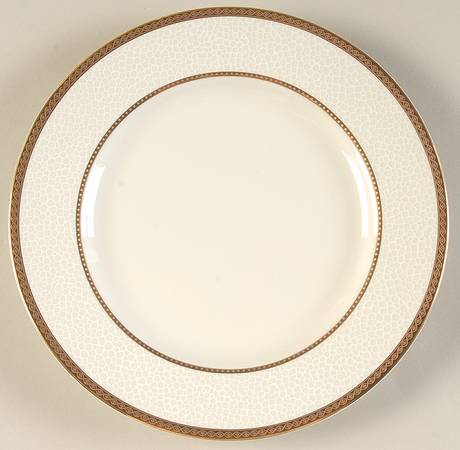 Imperial Flair Gold Salad Plate