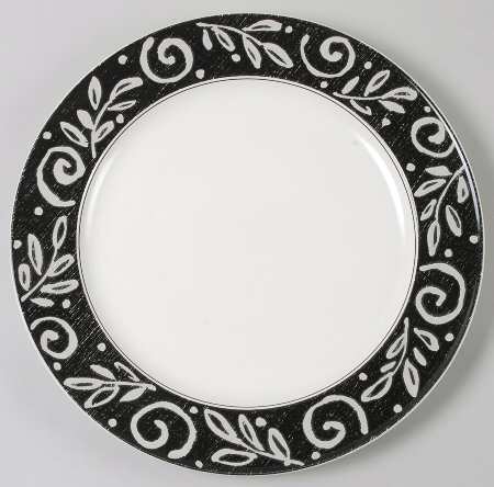Ebony Trail 12" Chop Plate (Round Platter)
