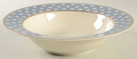 Dubonnet Blue 10" Round Vegetable Bowl