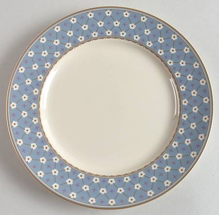 Dubonnet Blue Salad Plate