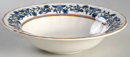 French Terrace Rim Fruit/Dessert (Sauce) Bowl