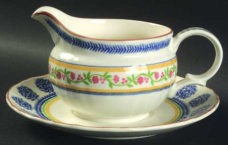 French Terrace Gravy Boat & Underplate