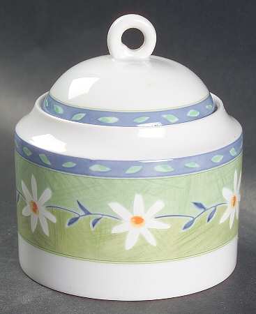 Floral Lane Sugar Bowl & Lid