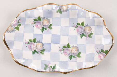 Morning Glory Tray for Salt and Pepper Set