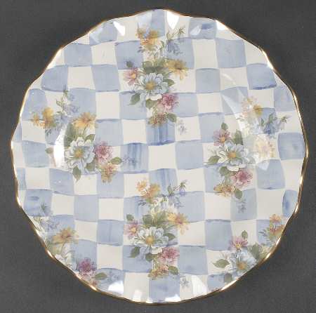 Morning Glory Scalloped Dinner Plate