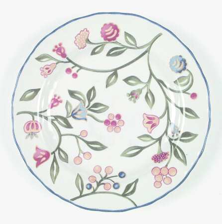 Flower Fancy Salad Plate