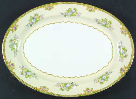 Calais 16" Oval Serving Platter