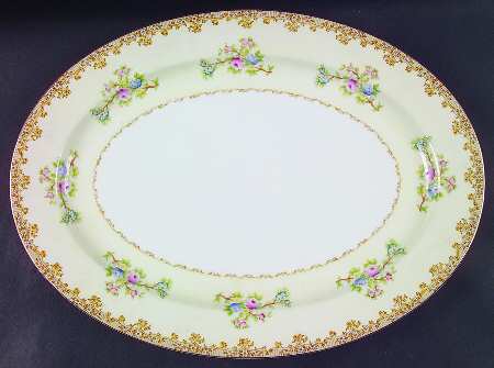 MEI544 16" Oval Serving Platter