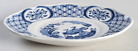 Old Chelsea Blue Underplate for Gravy Boat