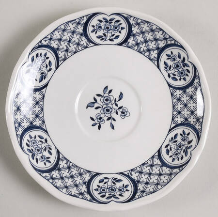 Old Chelsea Blue Saucer for Oversized Cup