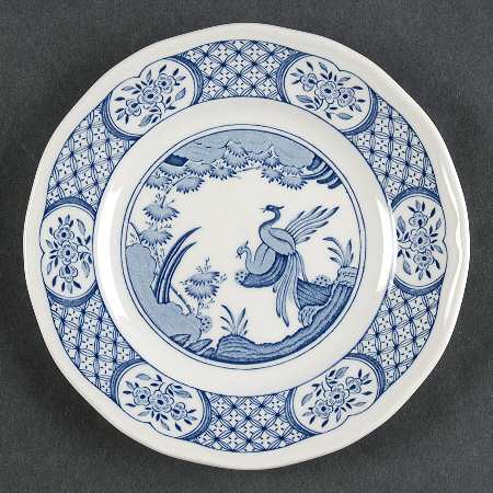 Old Chelsea Blue Bread & Butter Plate