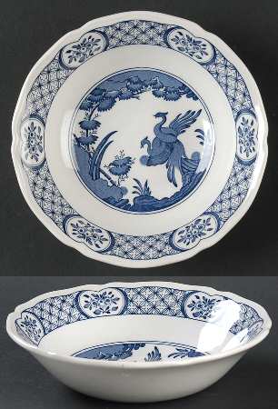 Old Chelsea Blue Coupe Cereal Bowl