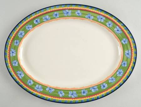 Seville 15" Oval Serving Platter