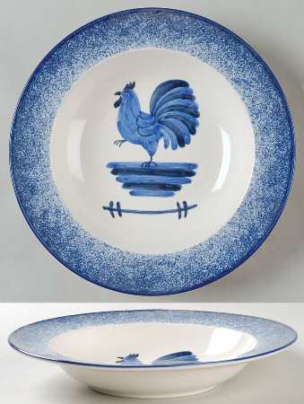 Sunrise Large Rim Soup Bowl