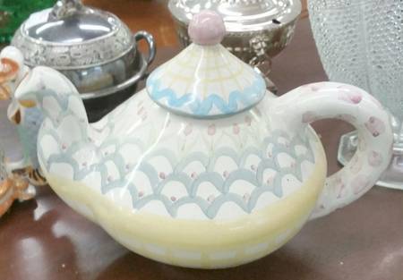 King Ferry Teapot & Lid