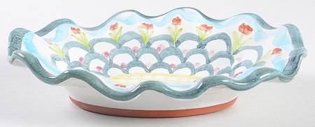 King Ferry 6" Oval Fluted Dish
