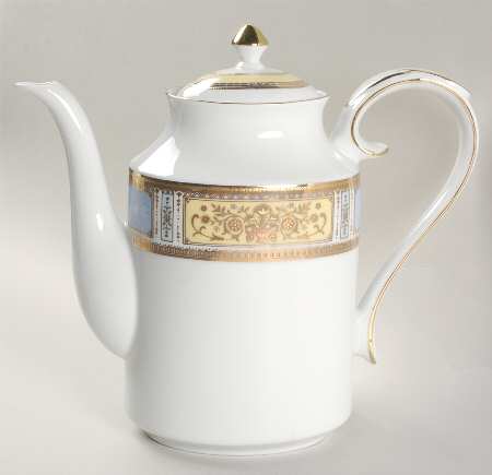 Bridal Bouquet Coffee Pot & Lid