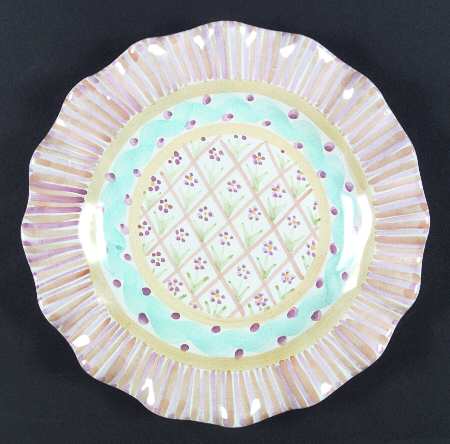 Summer Frock Luncheon Plate