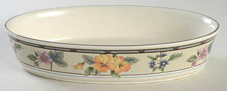 Summer Harvest 10" Oval Baker