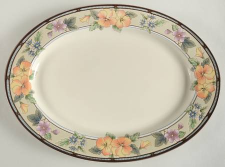 Summer Harvest 15" Oval Serving Platter