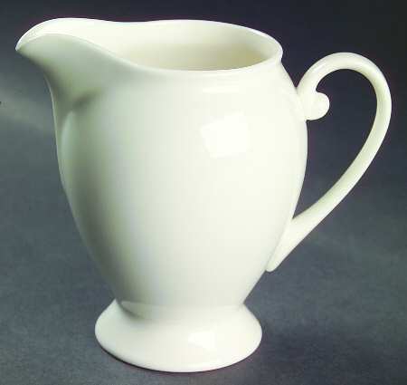 Cameo White Creamer
