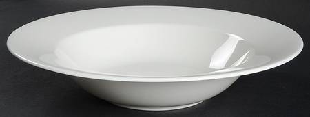 Cameo White 10" Round Vegetable Bowl
