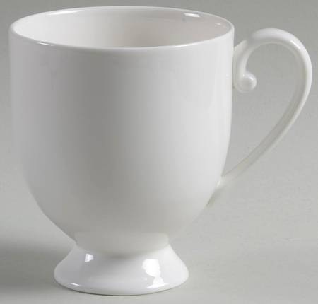 Cameo White Cappuccino Mug