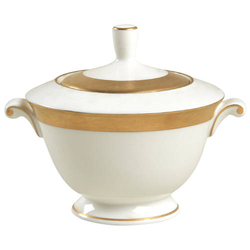 Crown Jewel Sugar Bowl & Lid