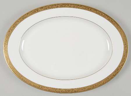 Crown Jewel 12" Oval Serving Platter