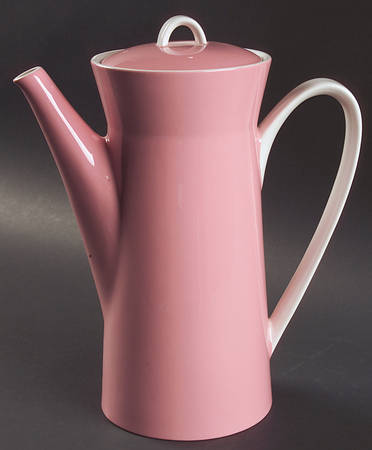 Duplex Pink Coffee Pot & Lid