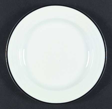 Ebony Circle Salad Plate