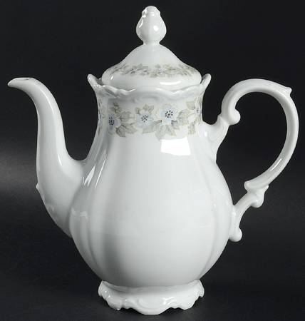 Bridal Veil Coffee Pot & Lid