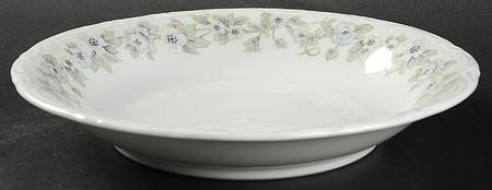 Bridal Veil Coupe Soup Bowl