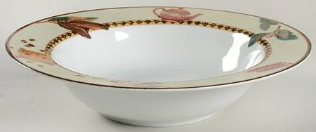 Village Cafe 10" Round Vegetable Bowl
