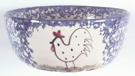 Molly's Cows Blue Soup/Cereal Bowl
