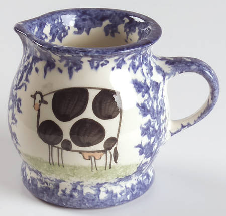 Molly's Cows Blue Creamer