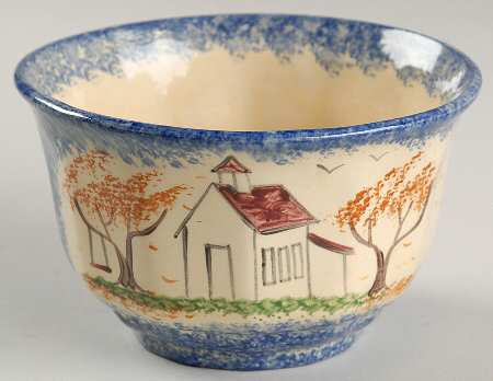 Molly's Cows Blue 5" All Purpose Bowl