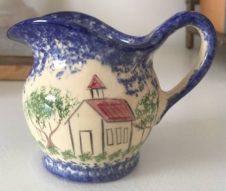 Molly's Cows Blue Creamer
