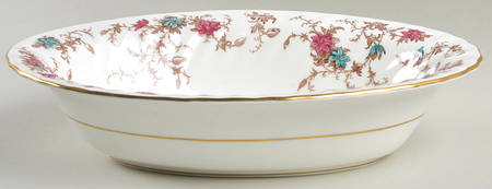 Ancestral (Wreath Backstamp) 10" Oval Vegetable Bowl