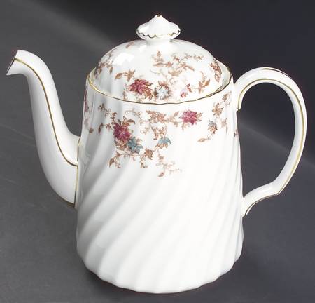 Ancestral (Wreath Backstamp) Coffee Pot & Lid