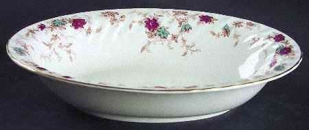 Ancestral (Wreath Backstamp) 10" Oval Vegetable Bowl