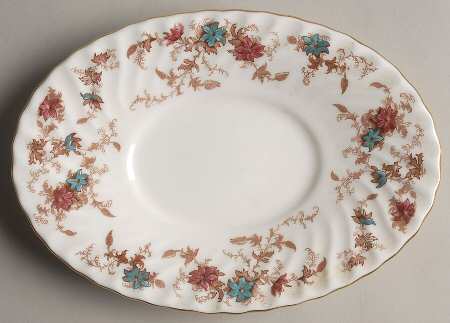 Ancestral (Wreath Backstamp) Underplate for Gravy Boat