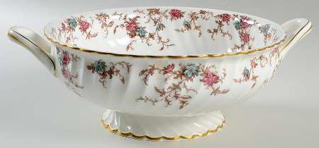 Ancestral (Wreath Backstamp) Large Fruit Bowl