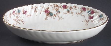 Ancestral (Wreath Backstamp) 10" Oval Vegetable Bowl