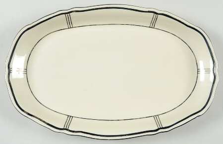 MIT46 Platinum 12" Oval Serving Platter