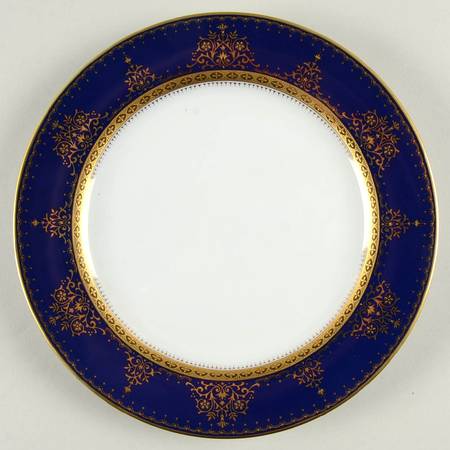 Celestial Cobalt Salad Plate