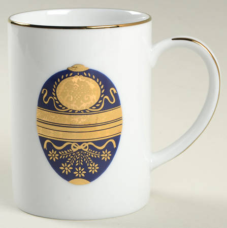 Gold Line Accent Mug