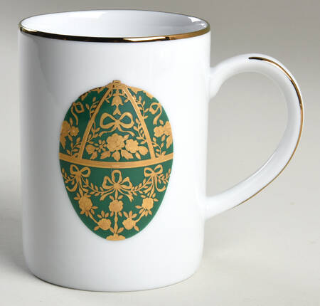 Gold Line Accent Mug