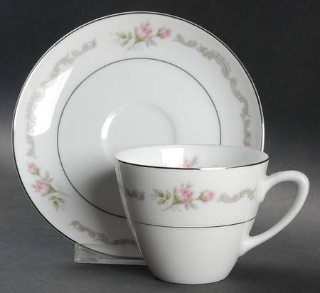 First Love Flat Cup & Saucer Set